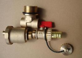 分水器配件,主管專用活接角閥